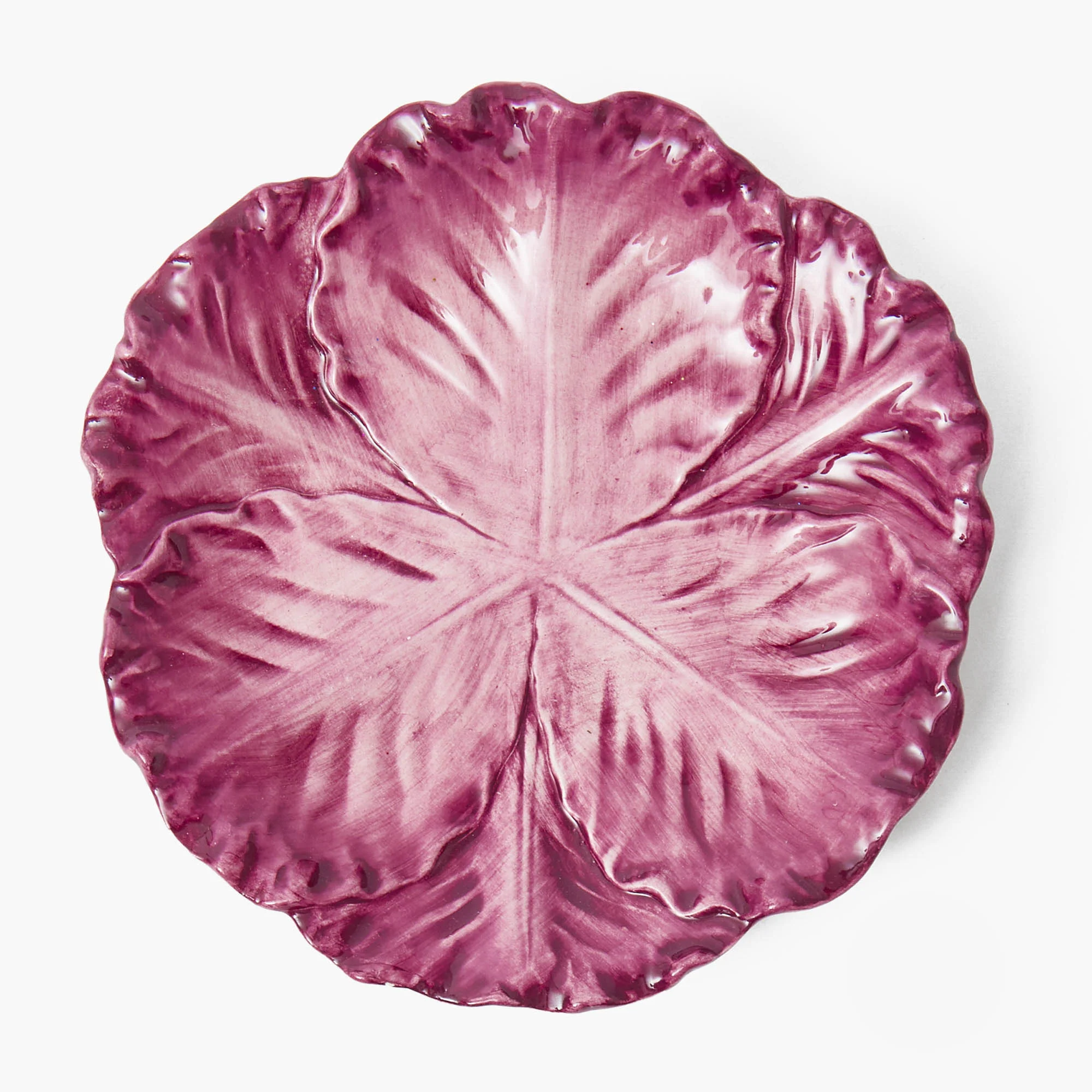 Serena Aubergine Cabbage Starter Plate - Image 13