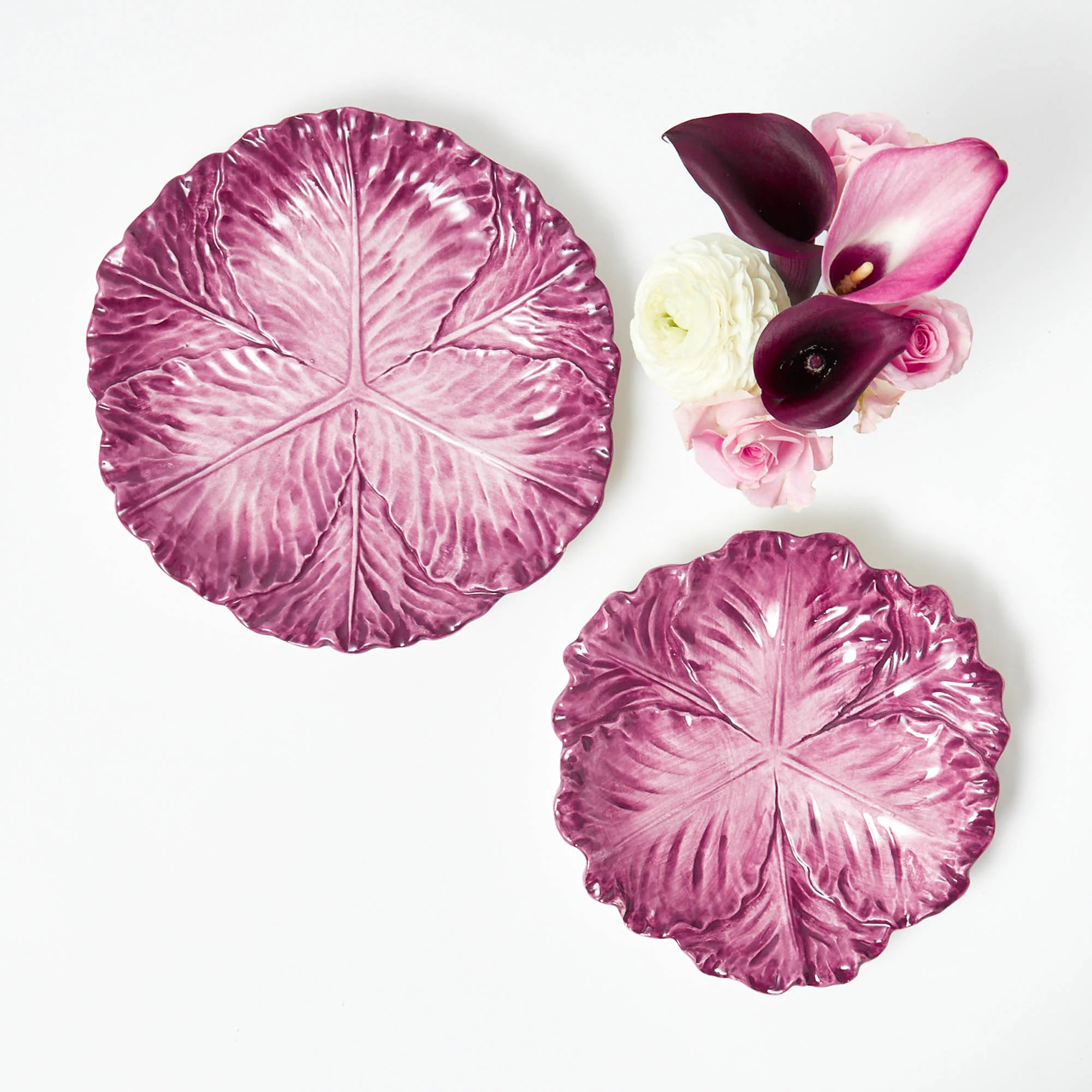 Serena Aubergine Cabbage Starter Plate - Image 16