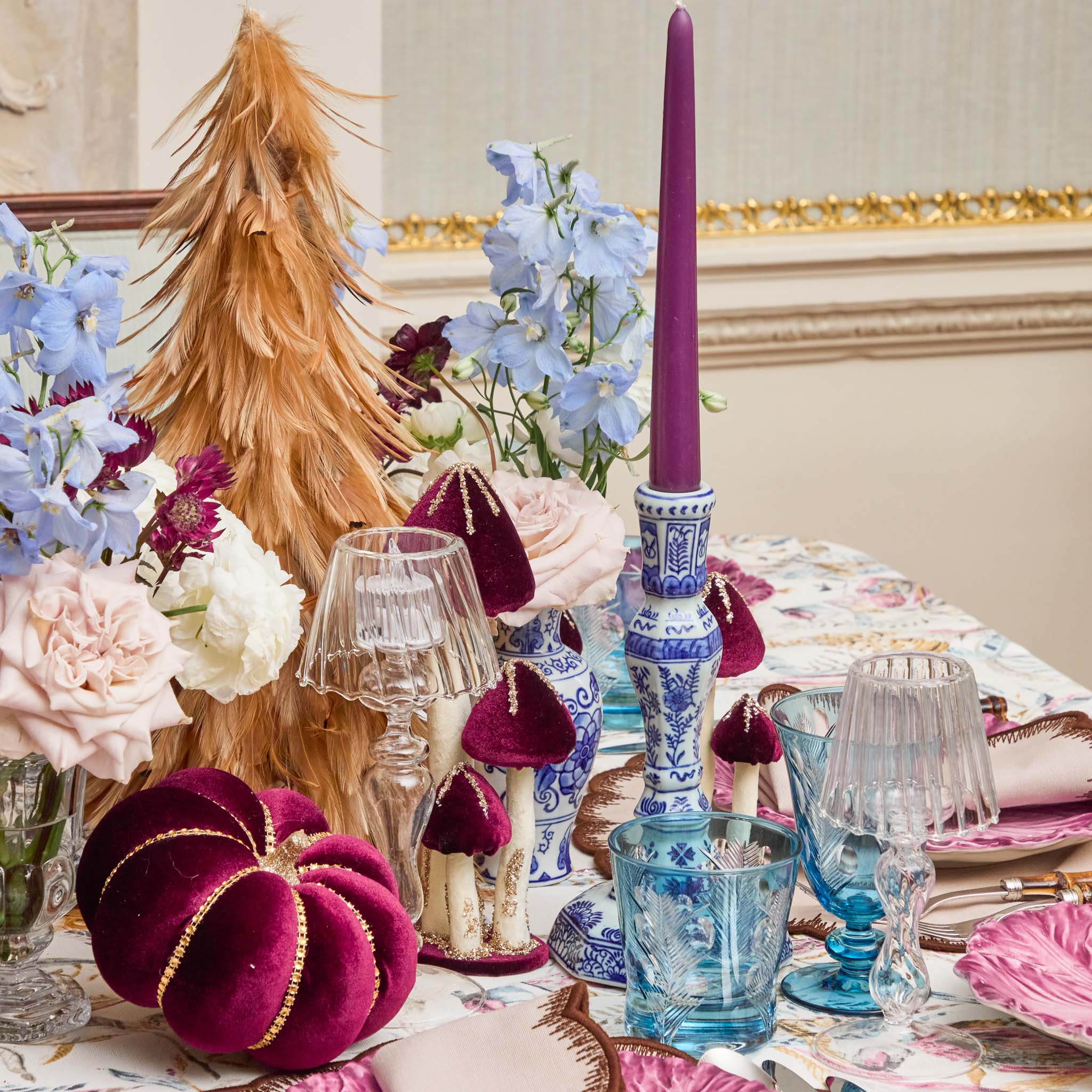 Glass Lantern Tea Light Holder (Pair) - 24cm - Image 12