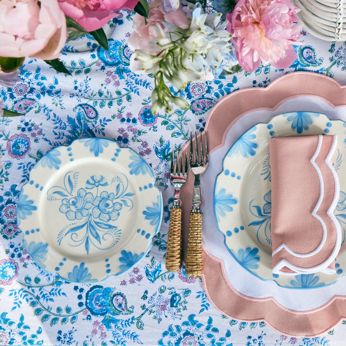 Seville Blue Gardênia Starter Plate (set of 4) - Image 10