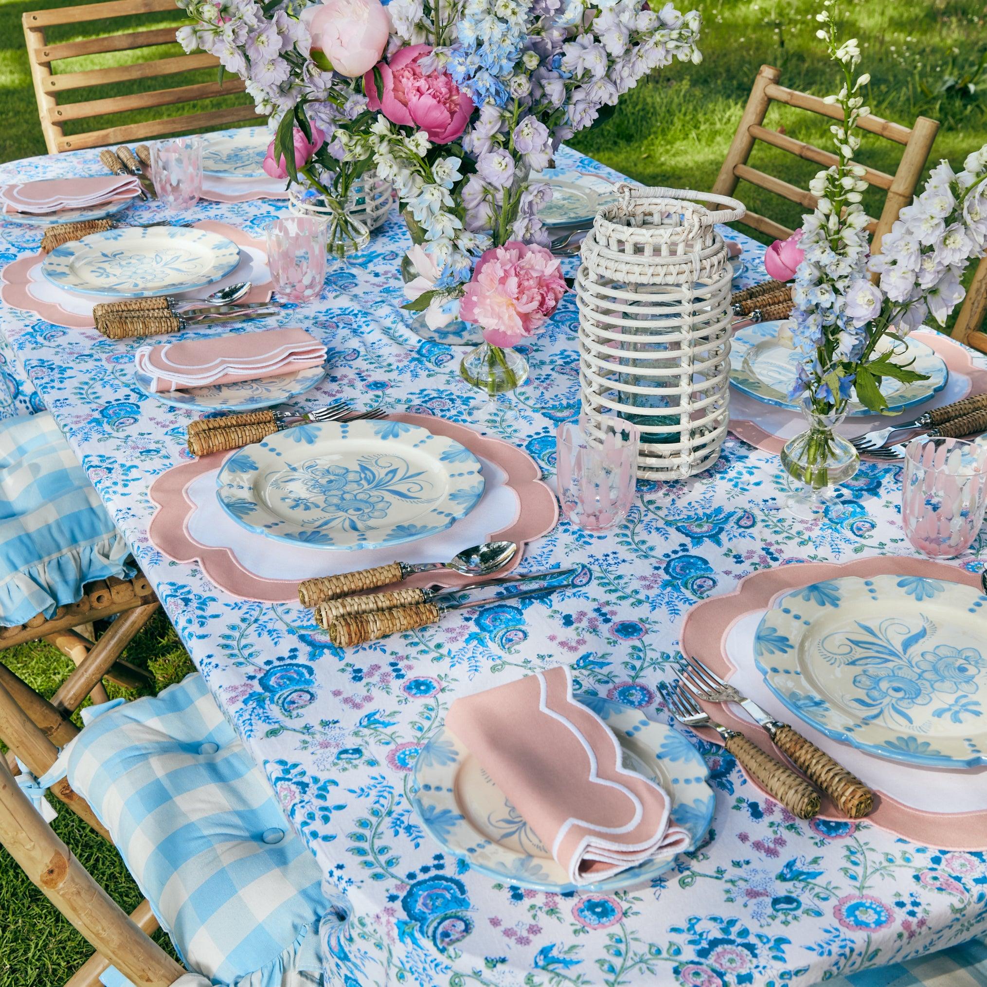 Seville Blue Gardênia Starter Plate (set of 4) - Image 5