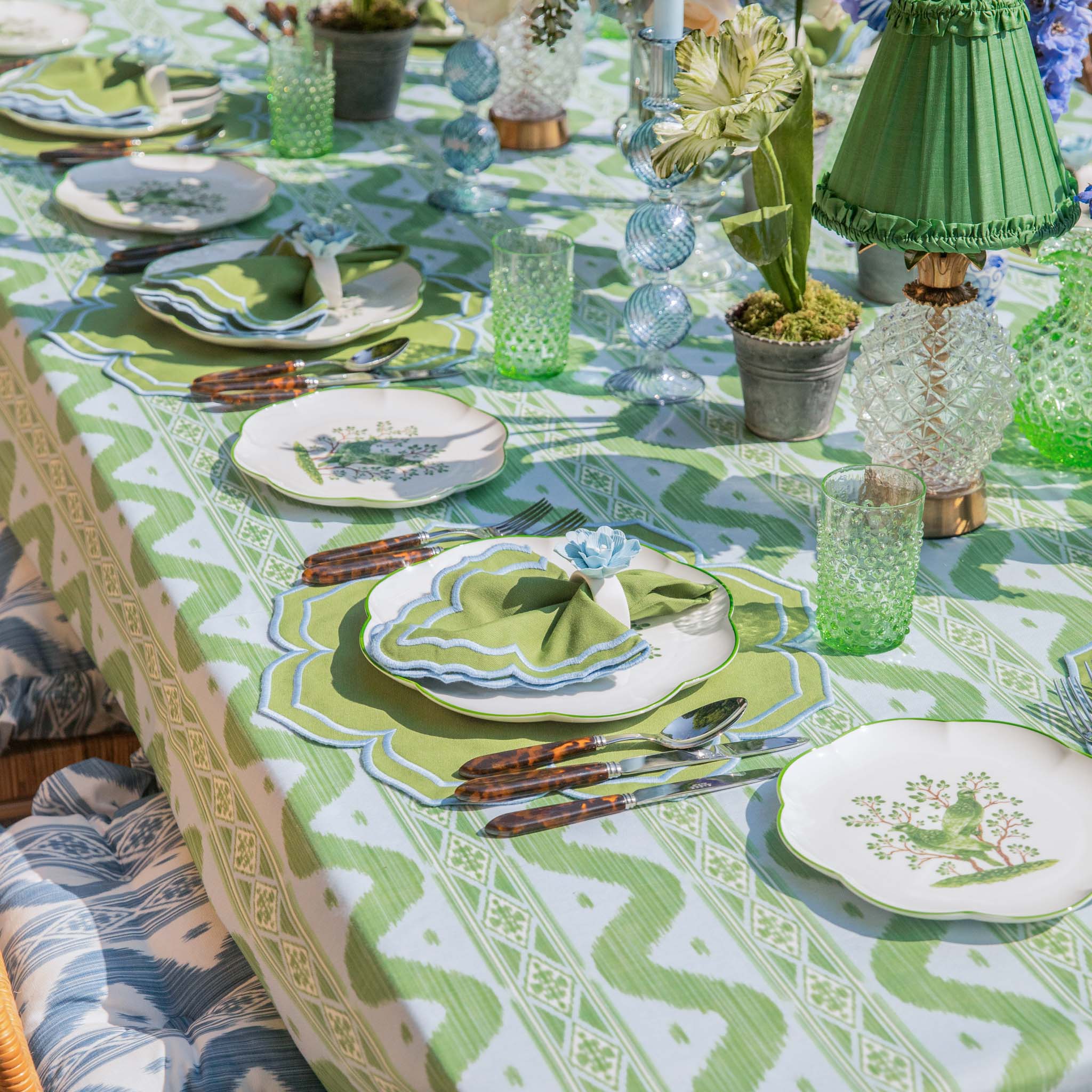 Camille Azure Candle Holder (Pair) - Image 8