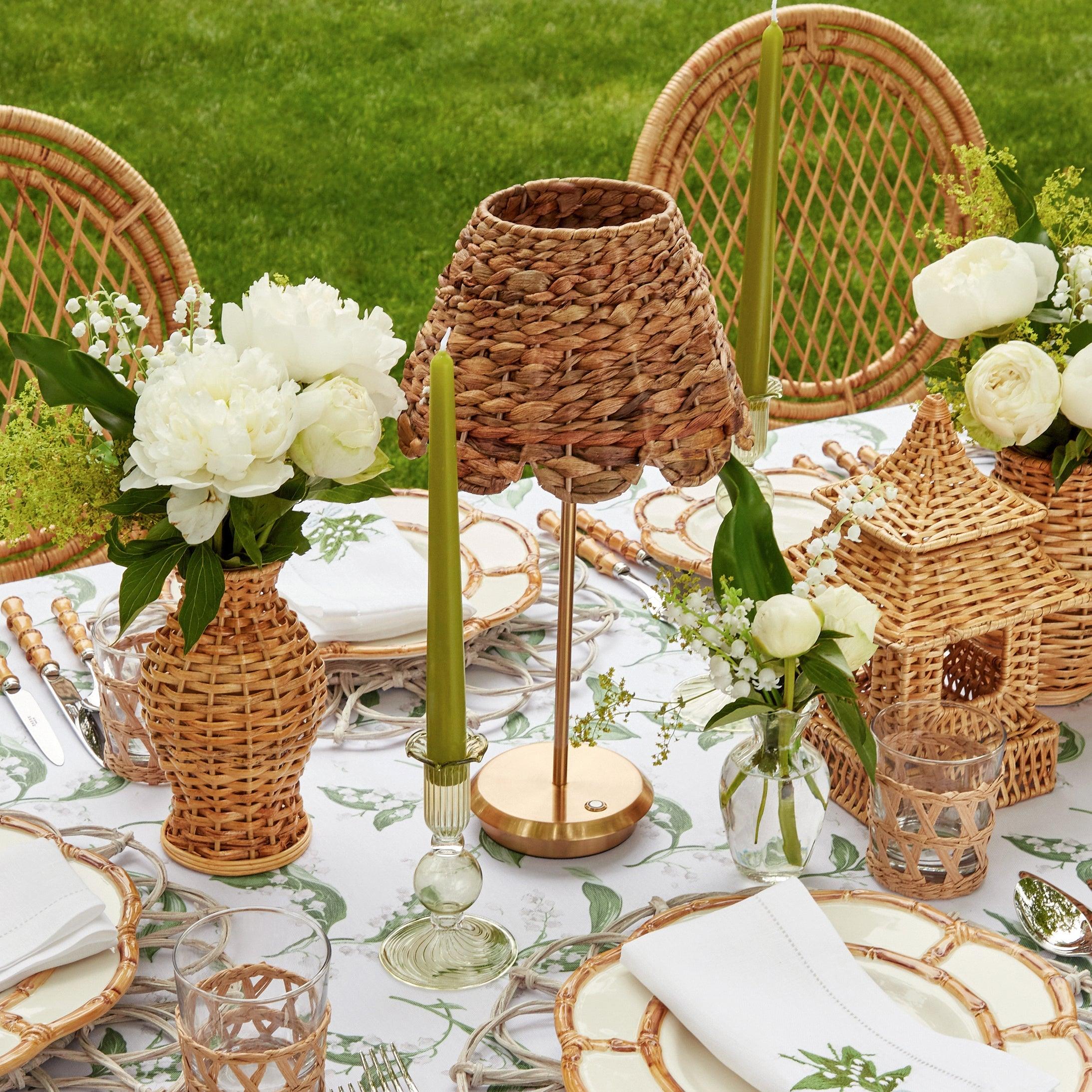 Small Eden Green Candle Holders (Pair) - Image 11