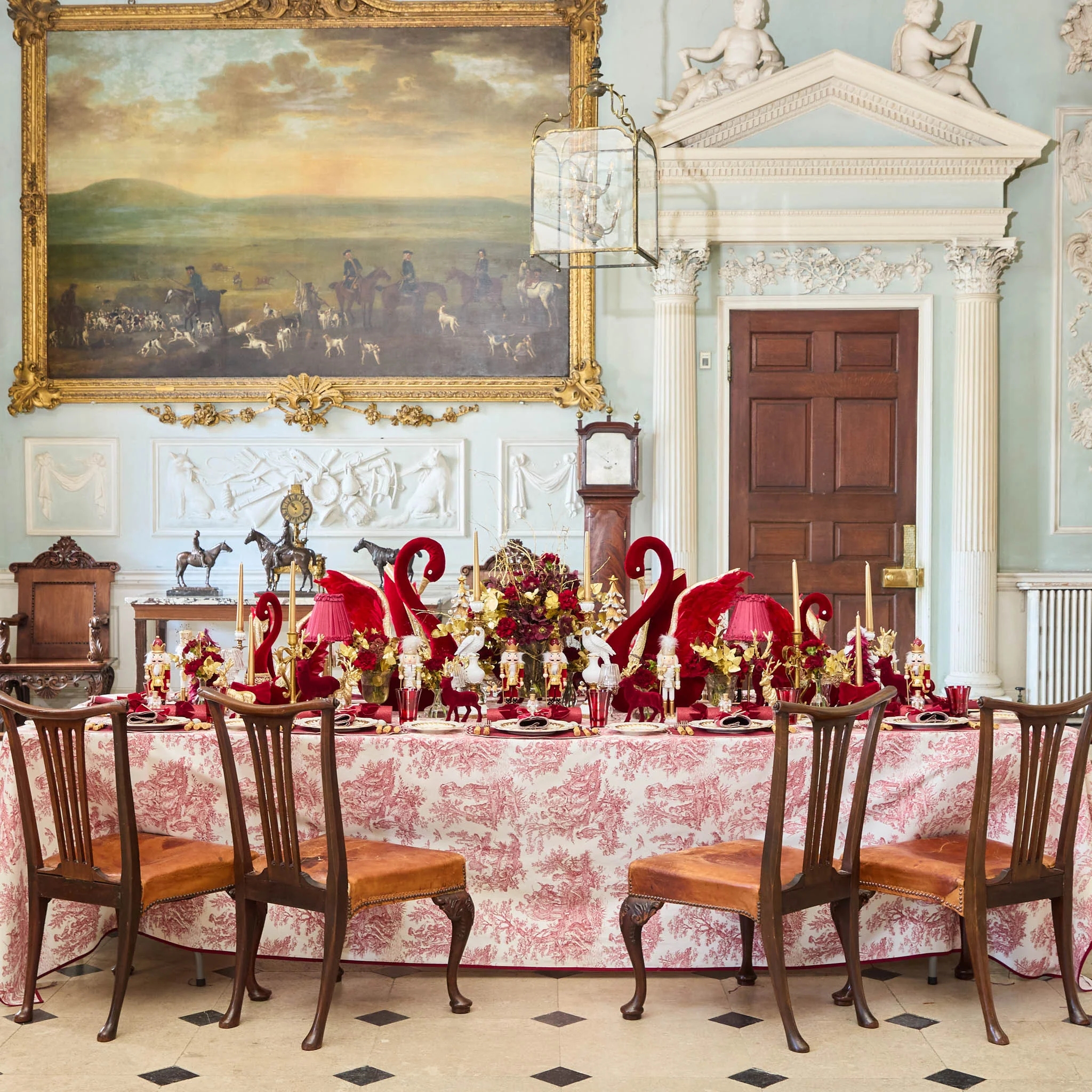 Claudette Toile Tablecloth - Image 8