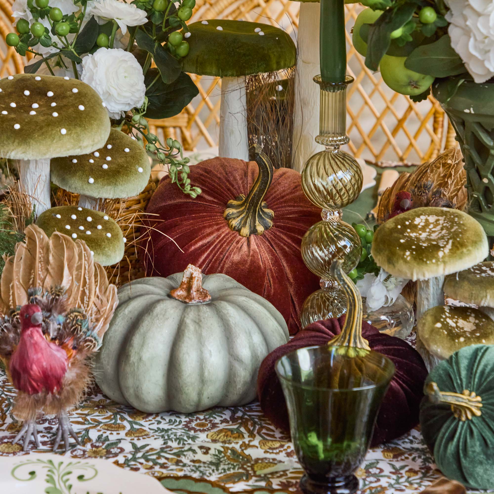 Small Camille Olive Candle Holder (Pair) - Image 19