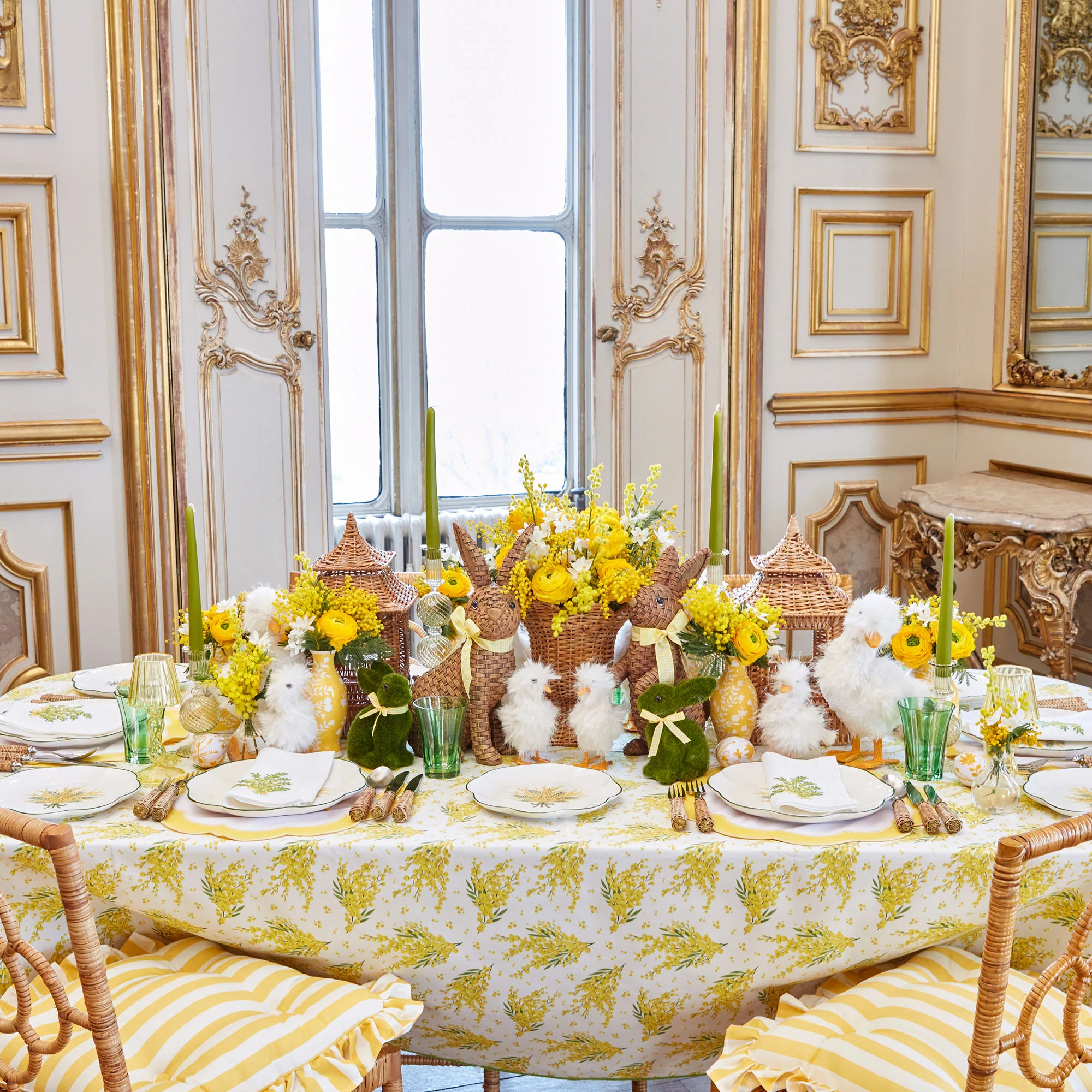 Small Camille Olive Candle Holder (Pair) - Image 29