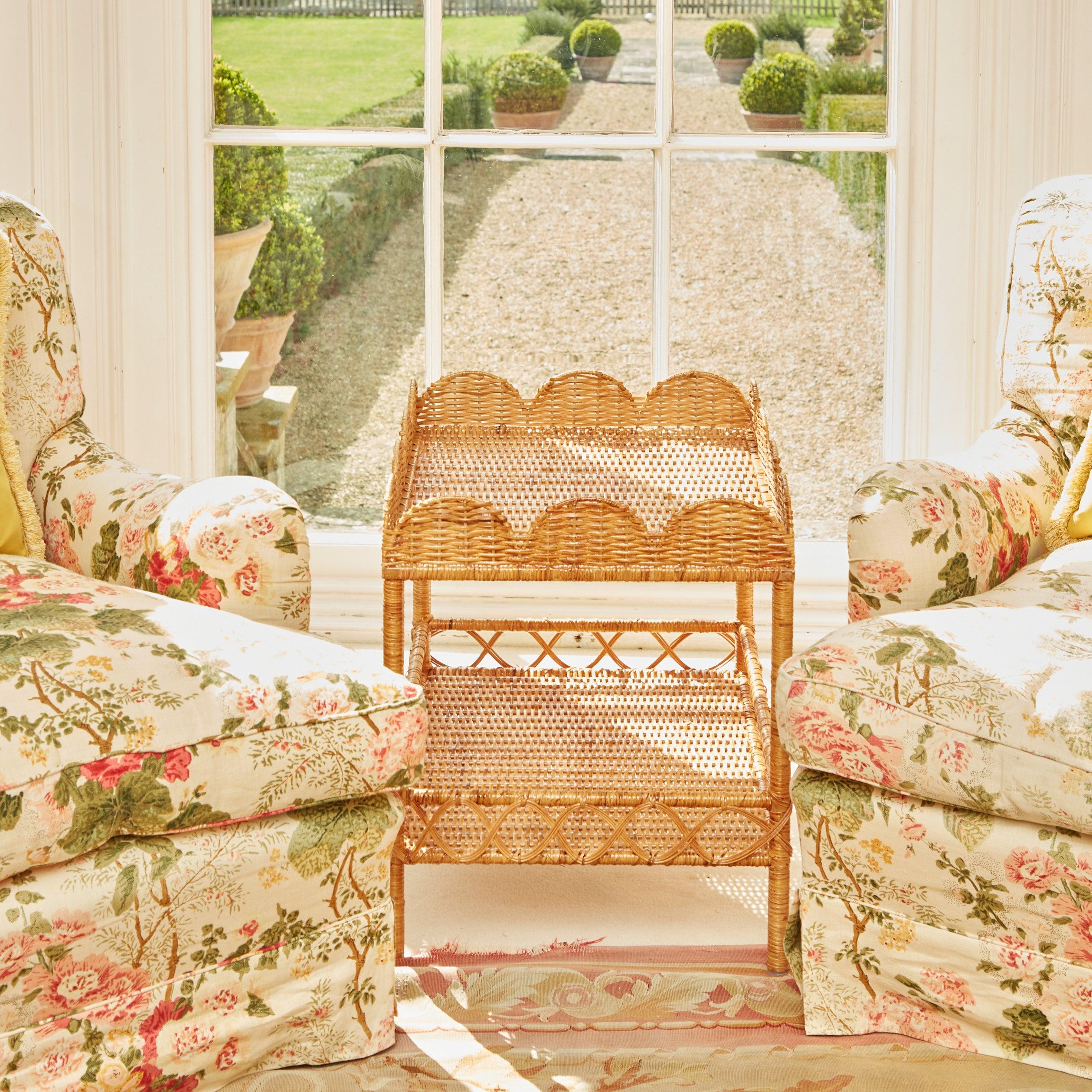 Sophia Rattan Side Table - Image 11