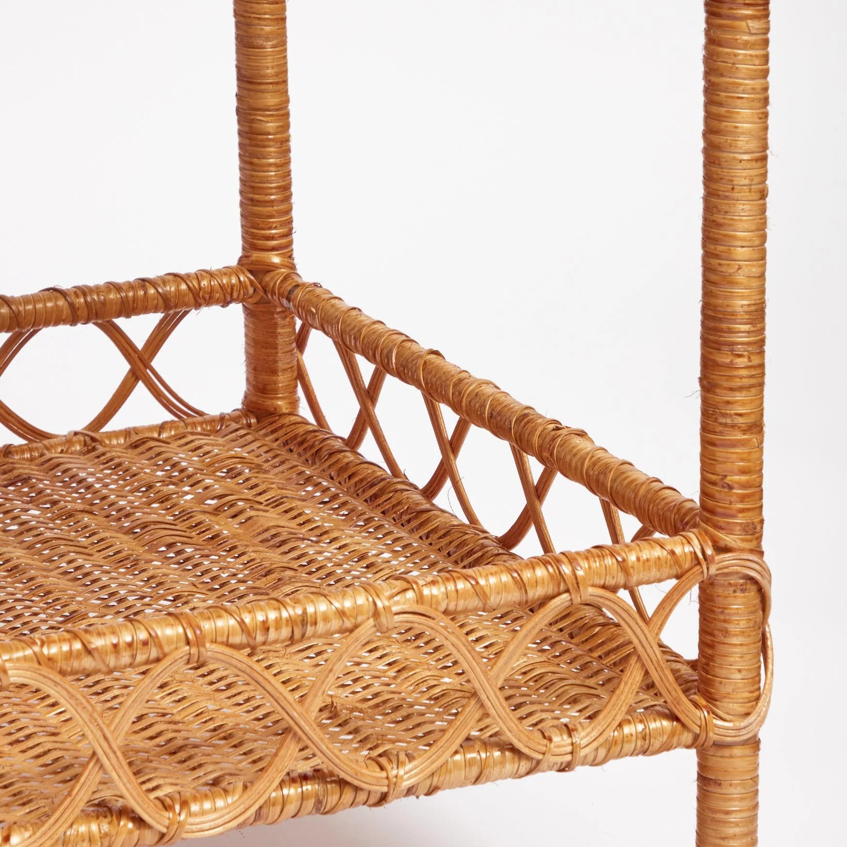 Sophia Rattan Side Table - Image 12