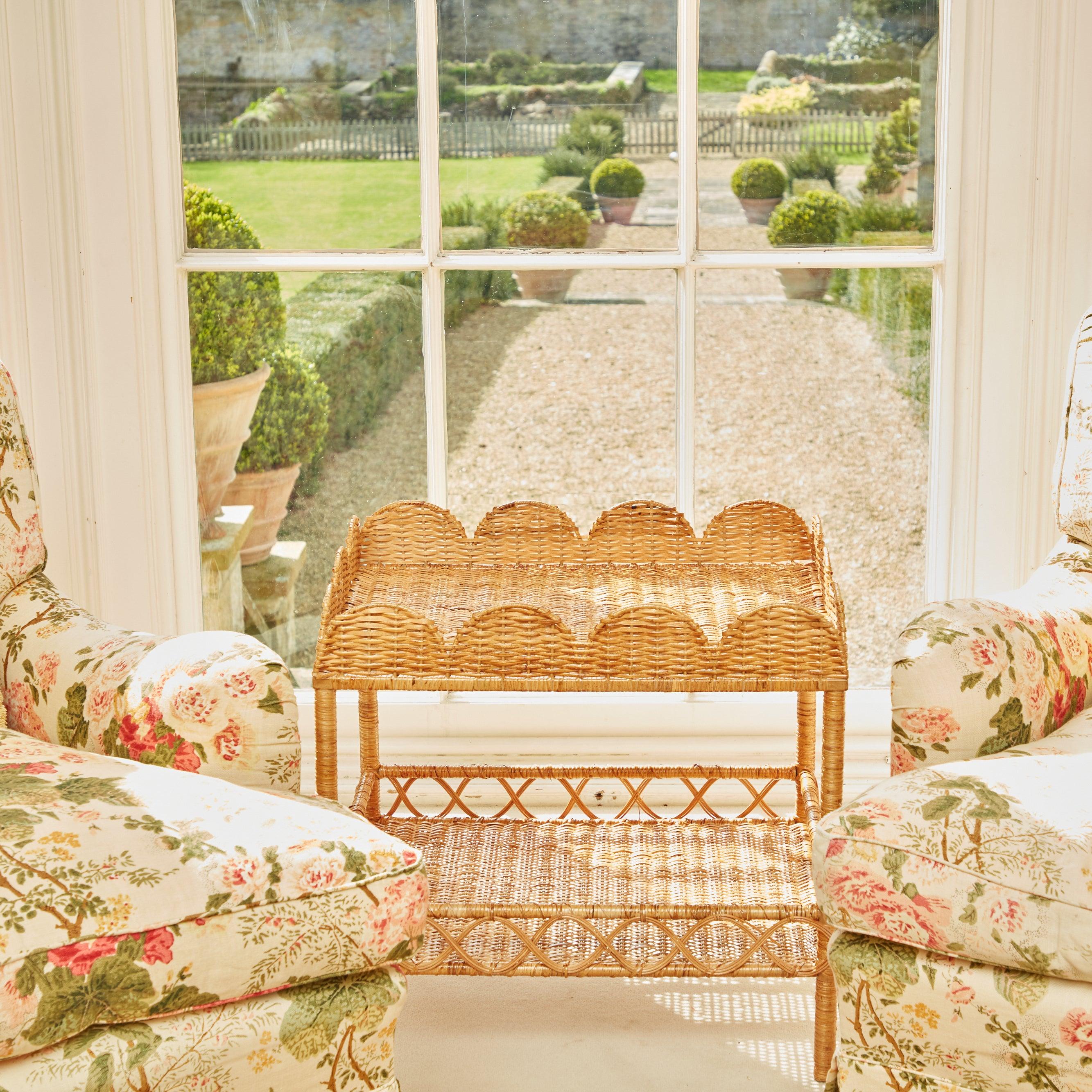 Sophia Rattan Side Table - Image 13