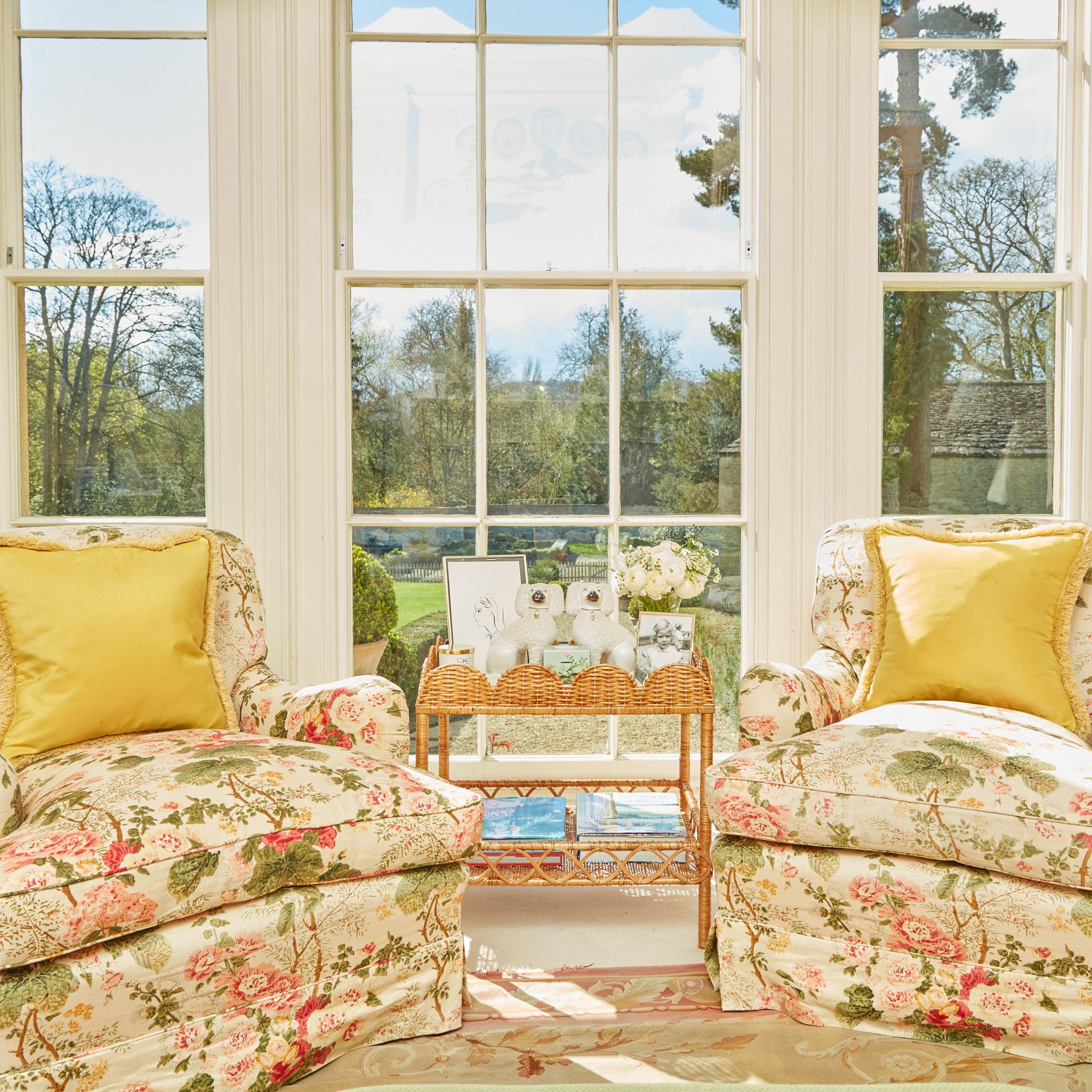 Sophia Rattan Side Table - Image 5