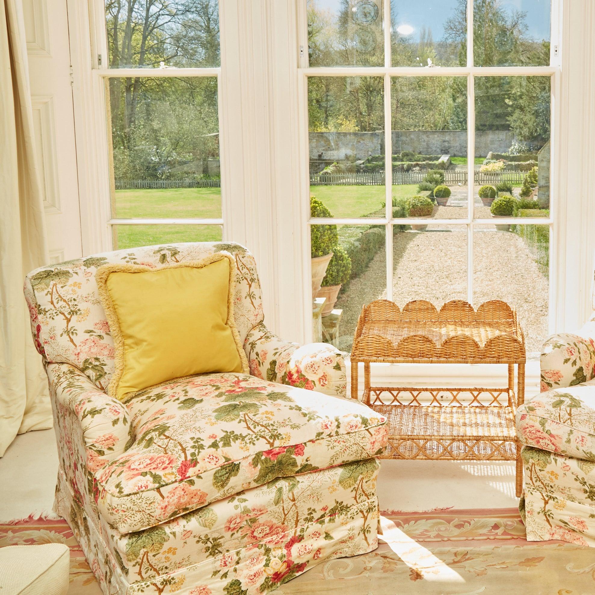 Sophia Rattan Side Table - Image 9