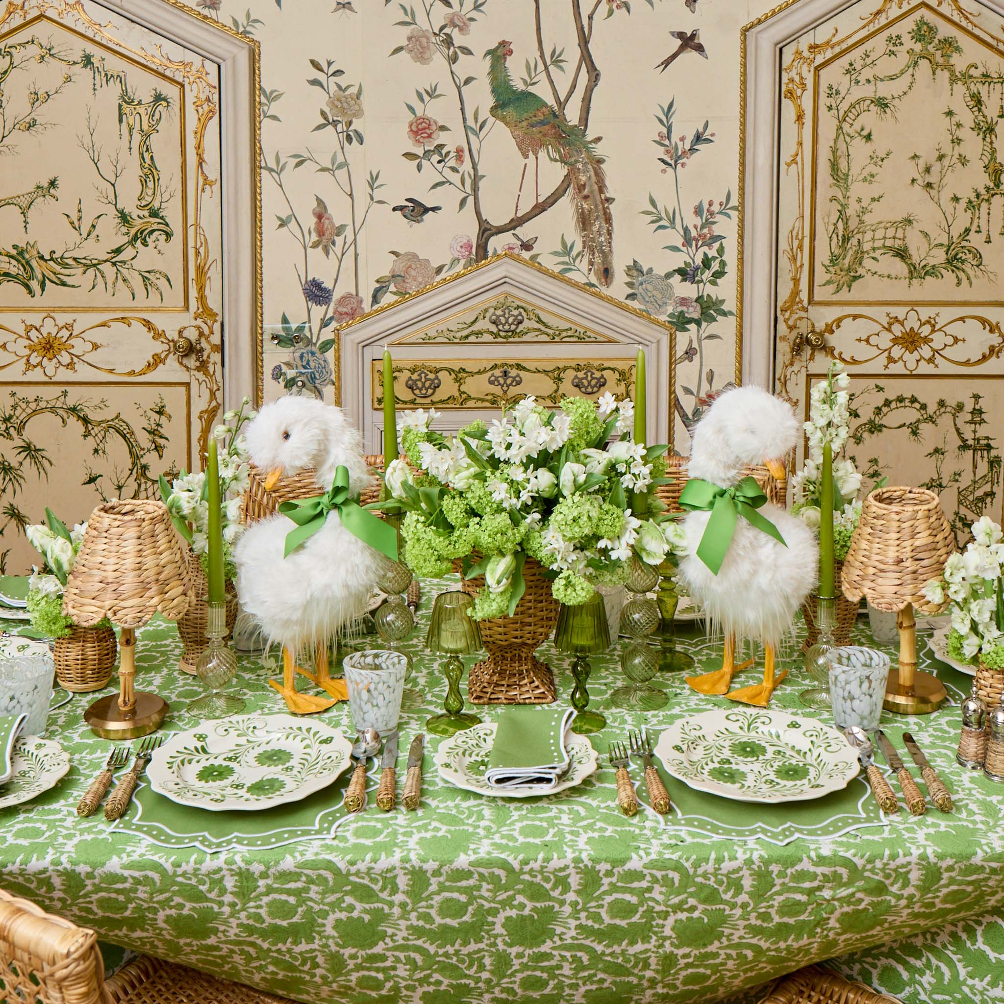 Dappled White Glasses & Jug Set - Image 4