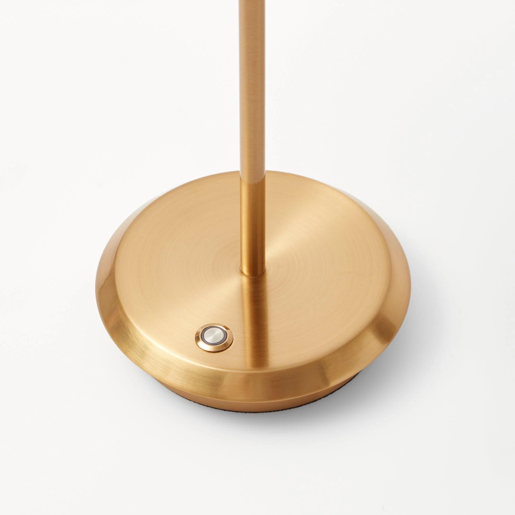 Tall Rechargeable Lamp with Blue Ikat Shade (18cm) - Image 5