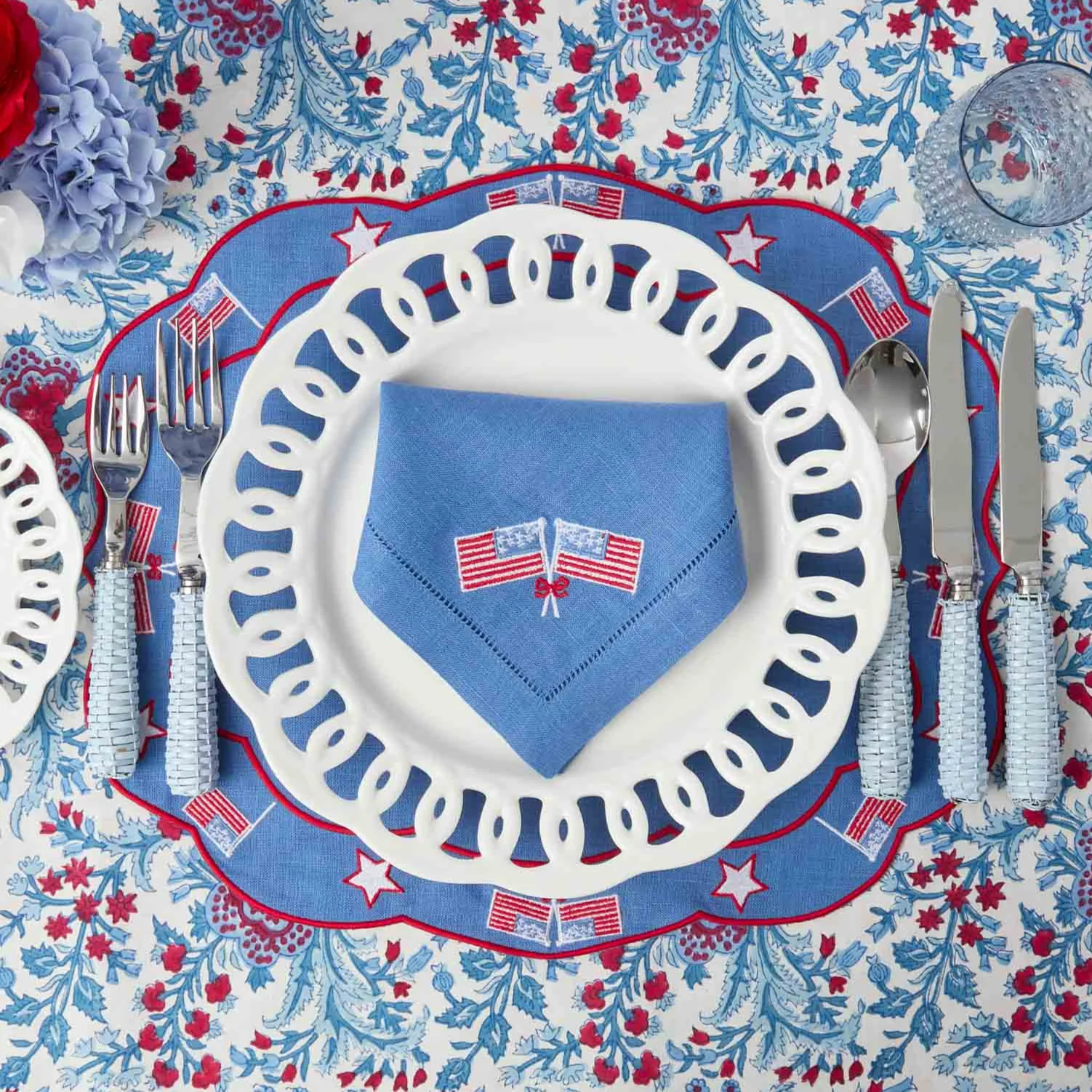 White Lace Starter Plate - Image 16