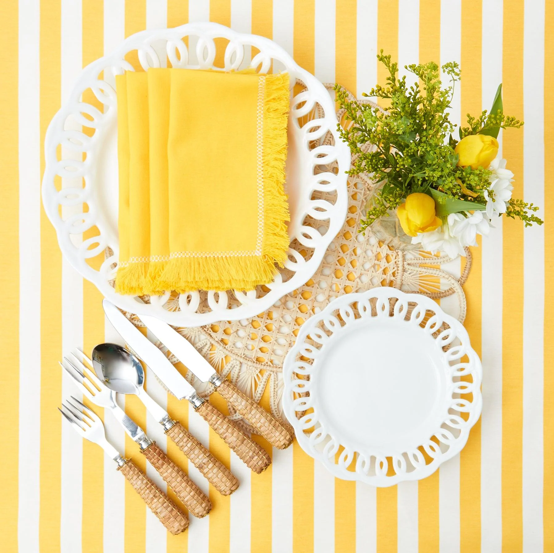 White Lace Starter Plates (Set of 4) - Image 17