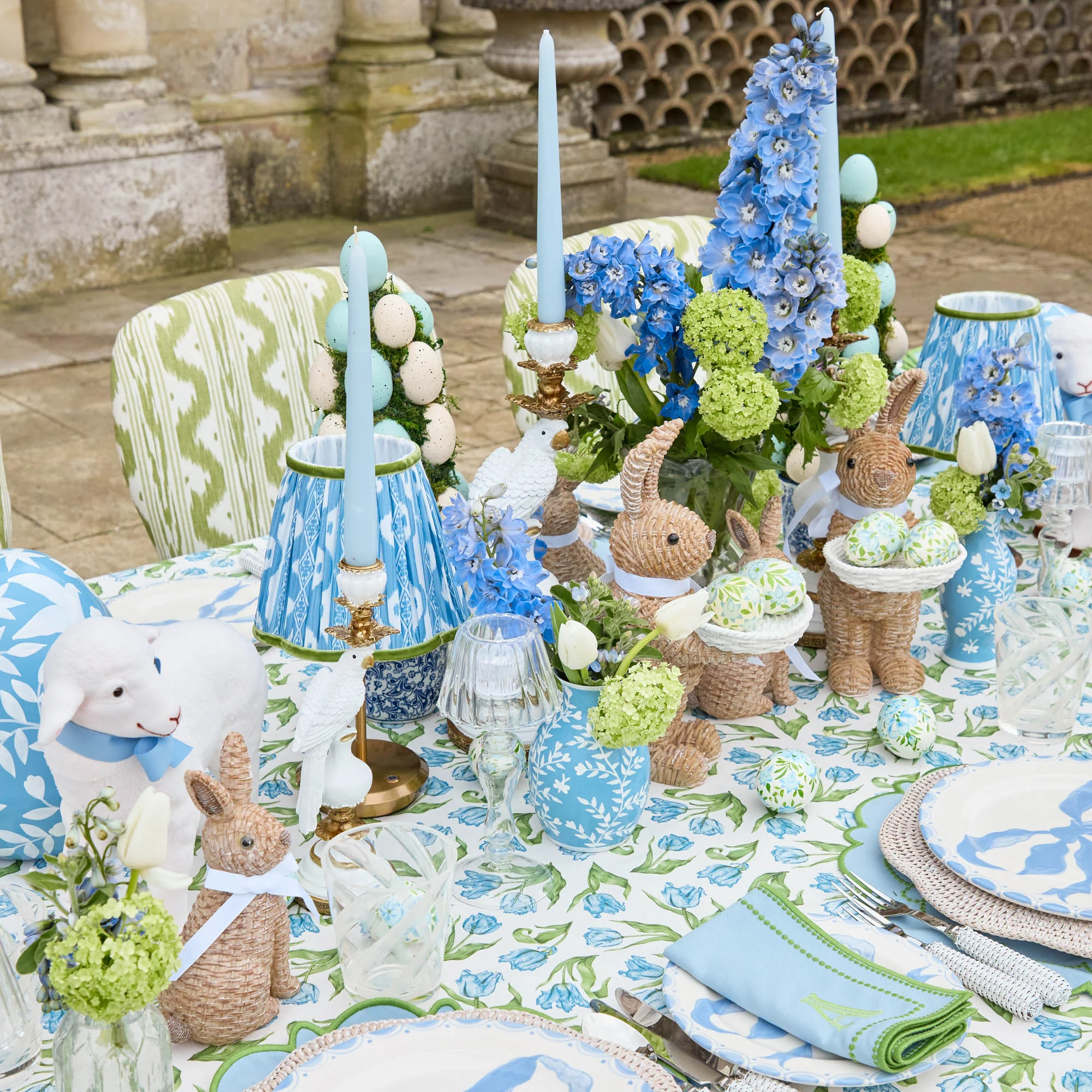 Glass Lantern Tea Light Holder (Pair) - 24cm - Image 22